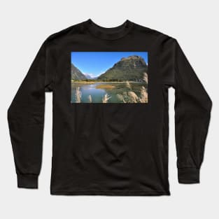 Nouvelle Zélande -  Milford Sound Long Sleeve T-Shirt